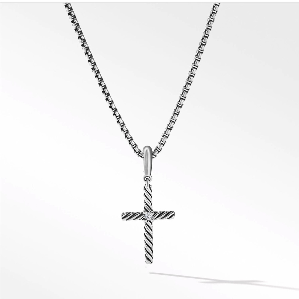 David Yurman Classic Cross Pendant